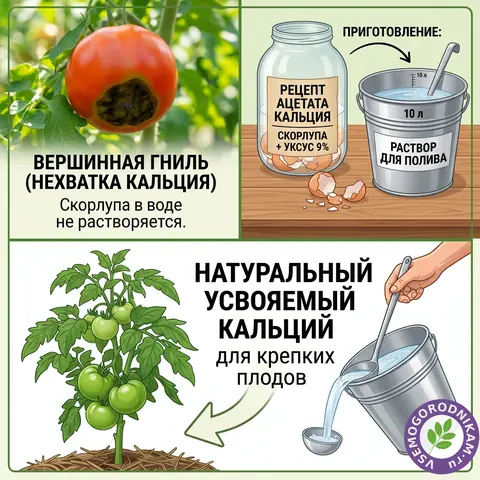Вершинная гниль на томатах: натуральная подкормка, которая решает проблему
